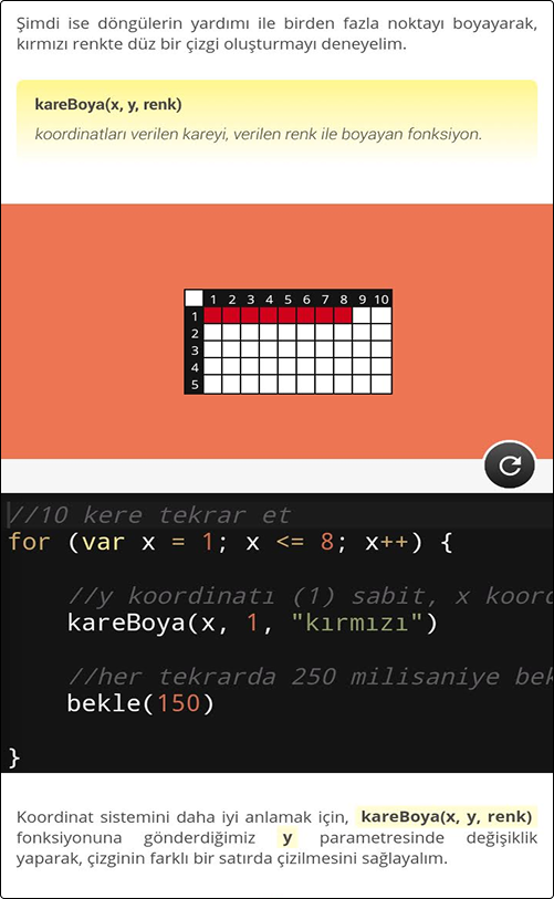 Çocuklar için yazılım geliştirme eğitimi
